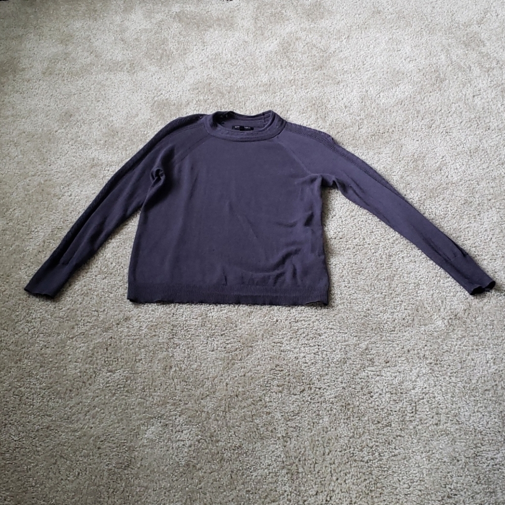 Banana Republic Purple sweater. Size medium